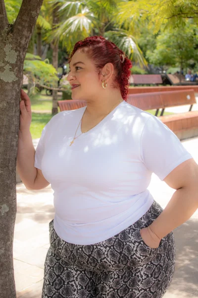 BLUSA BASICA CUELLO V